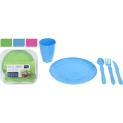 Merkloos Picknick Set 31 Delig Plastic 3 Assorti Kleuren 5 Merkloos Picknick Set 31 Delig Plastic 3 Assorti Kleuren -Keukenartikelen Verkoop 101 0449 1 3