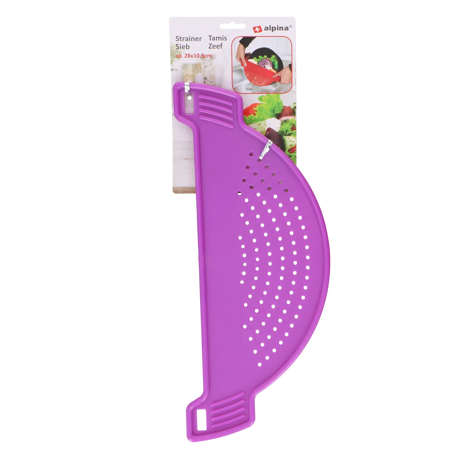 Alpina Afgietdeksel 28X10,5Cm Assorti 2 Alpina Afgietdeksel 28X10,5Cm Assorti - Afbeelding 2