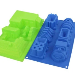 Bakvorm Trein/Huis Sili 9 Bakvorm Trein/Huis Sili -Keukenartikelen Verkoop 101 4901 5 1