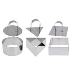 Merkloos Bakringen Set Van 4 3 Assorti Vormen 8 Merkloos Bakringen Set Van 4 3 Assorti Vormen -Keukenartikelen Verkoop 101 5517 5