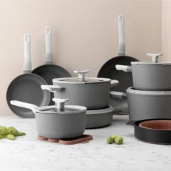 Berghoff Leo Kookpan Met Deksel Ø20 Cm Shadow -Keukenartikelen Verkoop 101 5807 5 1