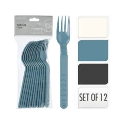 Excellent Houseware Vorkenset 18,5 Cm 12 Stuks -Keukenartikelen Verkoop 101 5924 4 1