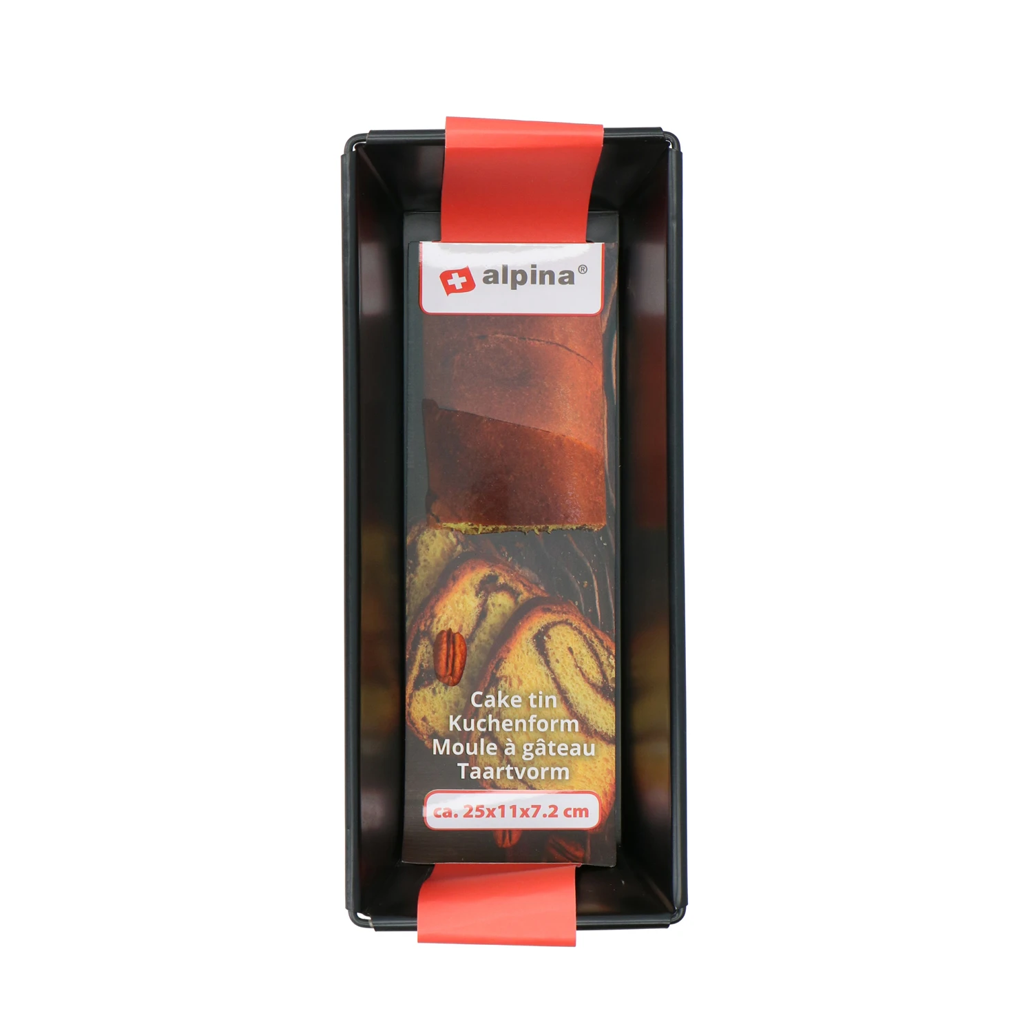 Alpina Cakevorm 25 Cm Staal 1 Alpina Cakevorm 25 Cm Staal