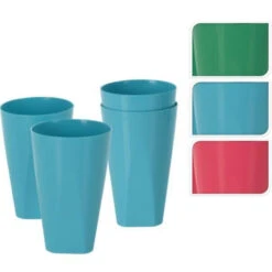 Excellent Houseware Schenkkan Met 4 Glazen 3 Assorti -Keukenartikelen Verkoop 101 6990 3 1
