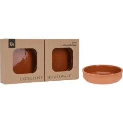 Excellent Houseware Tapasschalen Terracotta 2 Stuks -Keukenartikelen Verkoop 102 0030 3 1