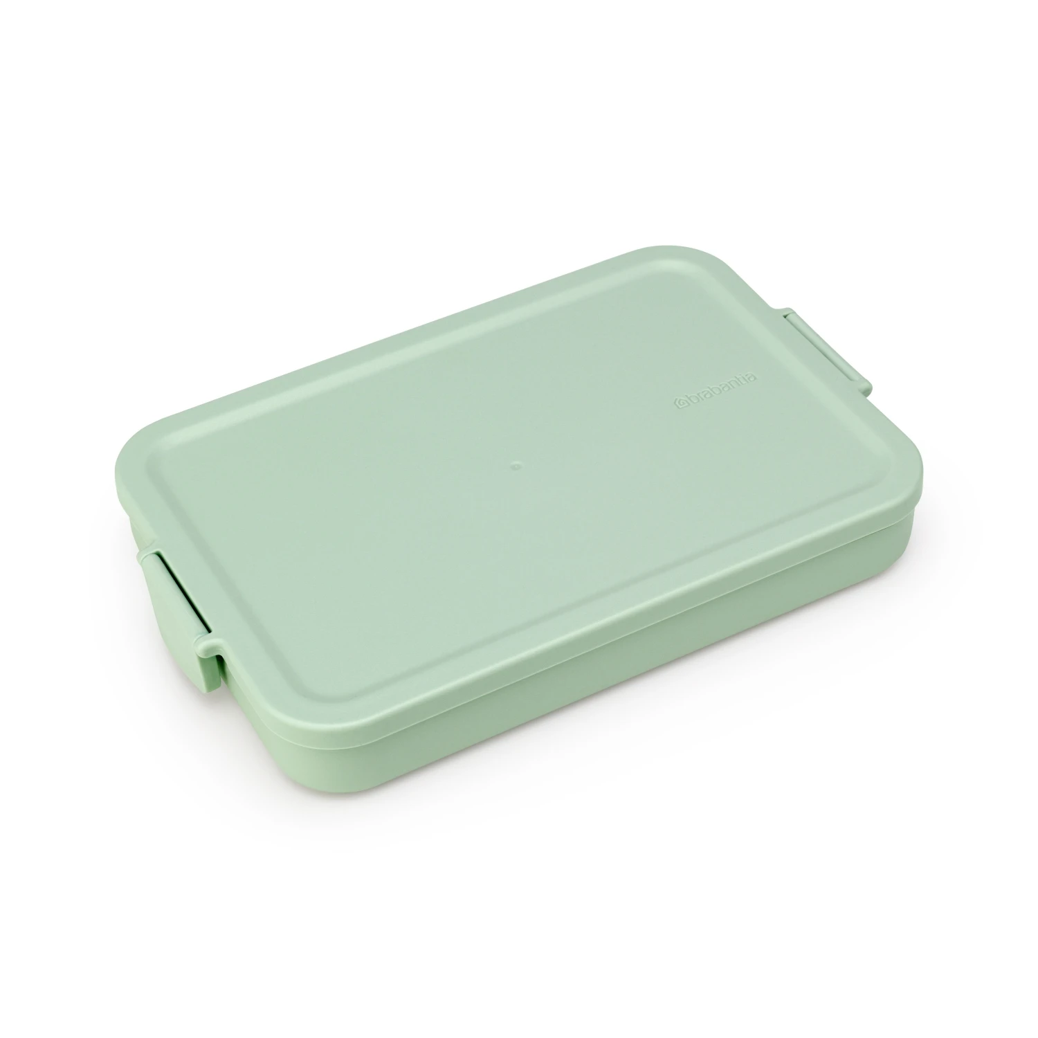 Brabantia Make & Take Lunchbox Plat Jade Groen 1 Brabantia Make & Take Lunchbox Plat Jade Groen