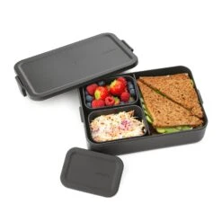 Brabantia Make & Take Bento Lunchbox Groot Donkergrijs -Keukenartikelen Verkoop 102 3480 3 1