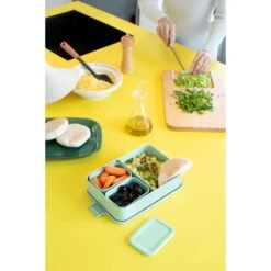 Brabantia Make & Take Bento Lunchbox Groot Jade Groen -Keukenartikelen Verkoop 102 3527 6 1