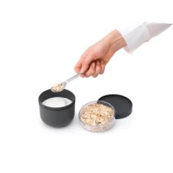 Brabantia Make En Take Yoghurtbeker 0,5 Liter Donkergrijs -Keukenartikelen Verkoop 102 4180 3 1