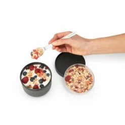 Brabantia Make En Take Yoghurtbeker 0,5 Liter Donkergrijs -Keukenartikelen Verkoop 102 4180 4 1