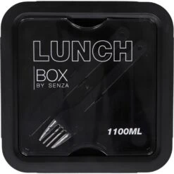 Senza Lunch Box 1100 Ml Tarwestro Zwart -Keukenartikelen Verkoop 102 4460 5 1
