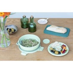 Brabantia Make En Take Salade Lunchkom 1,3 Liter Jade Groen -Keukenartikelen Verkoop 102 6382 6 1