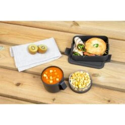 Brabantia Make En Take Lunchset 2 Delig Dark Grey -Keukenartikelen Verkoop 102 6665 5 1