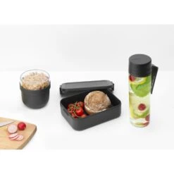 Brabantia Make En Take Ontbijt En Lunchset Dark Grey -Keukenartikelen Verkoop 102 6740 3 1