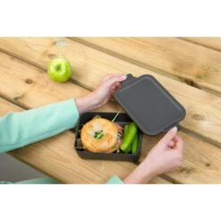 Brabantia Make En Take Ontbijt En Lunchset Dark Grey -Keukenartikelen Verkoop 102 6740 4 1