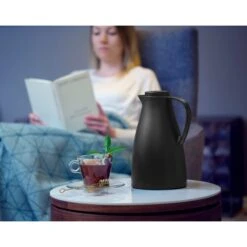 Leifheit Harmonic Isoleerkan 1.0 L Zwart -Keukenartikelen Verkoop 102 8541 5 1