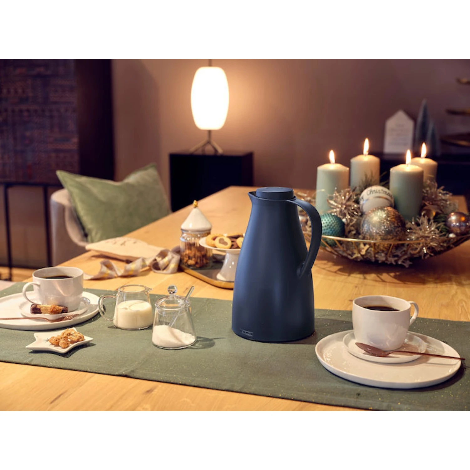 Leifheit Harmonic Isoleerkan 1.0 L Donkerblauw 2 Leifheit Harmonic Isoleerkan 1.0 L Donkerblauw - Afbeelding 2