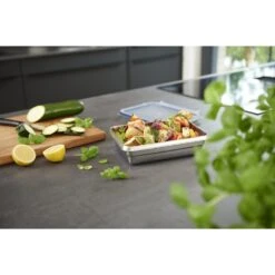 Tefal Masterseal RVS Vershouddoos Rechthoek 1.2 L -Keukenartikelen Verkoop 104 0510 5 1