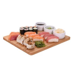 Sushiset Bamboe Porselein 4-delig -Keukenartikelen Verkoop 104 0630 5 1