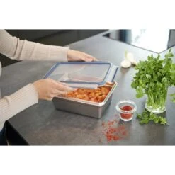 Tefal Masterseal RVS Vershouddoos Rechthoek 3.0 L -Keukenartikelen Verkoop 104 0710 4 1