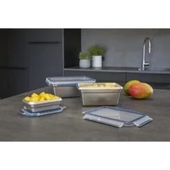 Tefal Masterseal RVS Vershouddoos Rechthoek 3.0 L -Keukenartikelen Verkoop 104 0710 6 1