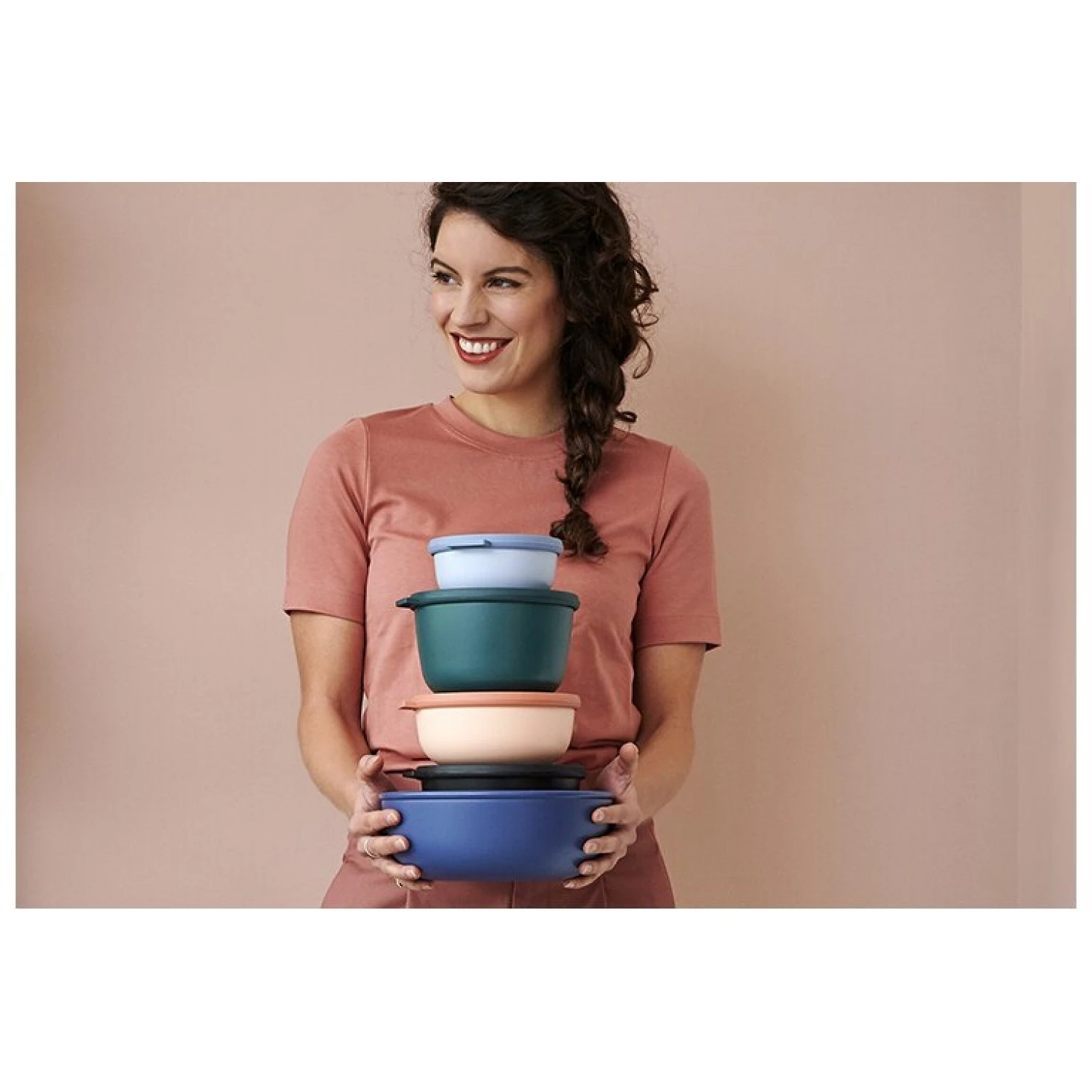 Mepal Cirqula Multikom 1,25 L Nordic Green 2 Mepal Cirqula Multikom 1,25 L Nordic Green - Afbeelding 2