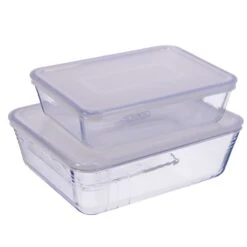 Pyrex Cook & Freeze Classic Ovenschalen Set Van 2 1,5/2,6L -Keukenartikelen Verkoop 1bb28fc5f605390cea72b3ec5450b0ea