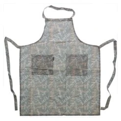 Schort Grijs + Tekst -Keukenartikelen Verkoop 5c26e87f1a6fda693d00fe6a38c0cf29