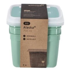 Alaska 3 Diepvriesdozen Vierkant 0.75 L -Keukenartikelen Verkoop 8b2e938973298ade4c8e80a195b86104