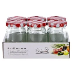 Weck Potjes 6 Stuks 107 Ml -Keukenartikelen Verkoop c6b5361fd0441452154ba12932d39230